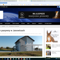 Regionalne portale informują o domu pasywnym w Janowicach